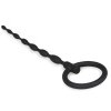 Dilator do penisa z zawleczką Silicone Penis Plug With Pull Ring